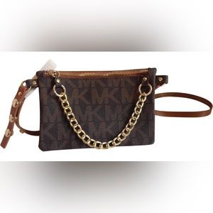 Michael Kors MK Signature Fanny Pack Belt Bag. NWOT